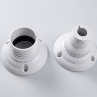 Table Lamp and Ceiling Light Fitting with E27 Lamp Holder Bulb Holder for E27 Lamp DIY Lighting, Flame Retardant PC Material, 1 Pack