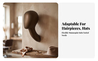 Fiberglass Mannequin Head Wall-Mounted Mannequin Head Molded