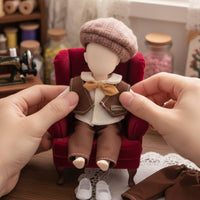 BJD Doll Outfit Detailed Accessories BJD Clothes Set and Match 16cm Doll Clothes Set for Hobbyists, Kids, Display