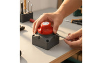 Heavy-Duty Rotary Battery Disconnect Switch Universal Battery Cut-off Switch Corrosion-Resistant Long-Lasting for Marine, Solar System