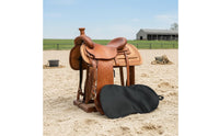 Contoured Horse Saddle Pad Moisture Wicking Contoured Saddle Pad Spine Relief