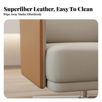 Minimalist design Upholstered rotating Armchair Modern Design Lounge Chair Stylish contour Seating Furniture Curved Backrest for Interior Designers, Business Owners, Hotel Lobby, Reception Area, Living Room, Bedroom