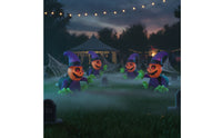 Spooky Pumpkin Ghost Inflatable Scary Halloween Inflatable Ghost Bright Inflatable Window Decoration Lightweight for Party, Storefront