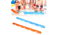 Lightweight Inflatable Swim Stick Long-Lasting PVC Buoyancy Stick with Handles Reusable Inflatable Pool Cylinder Flexible for Children, Vacation
