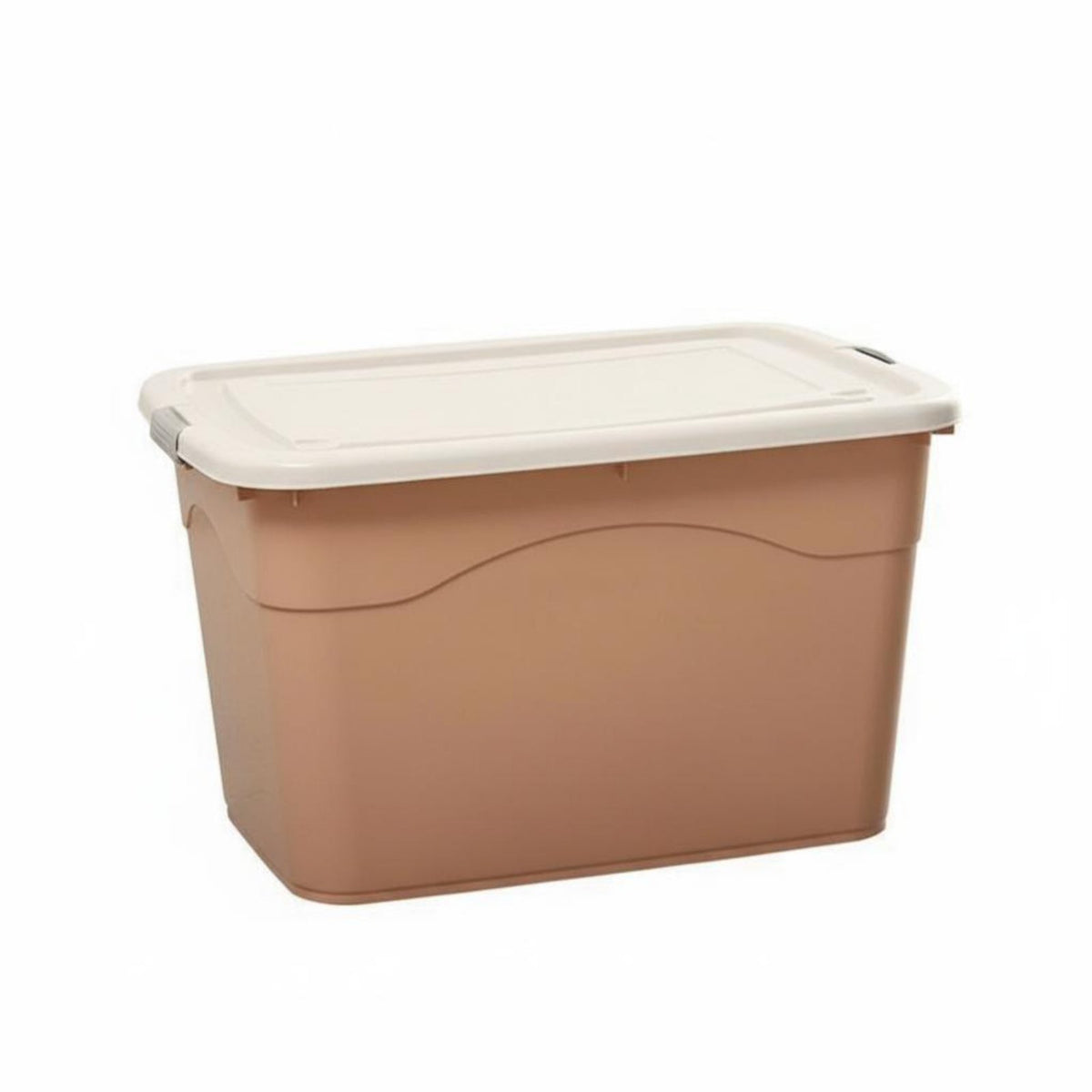 Large Capacity Stackable container with Lid exceptionally Thick Stackable Lidded Container long-lasting Household Storage Space-Saving for homeowners, creamice Workers, Dorm Room, Bedroom, Closet, Kitchen