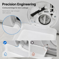 3D Printed Washing Machine Drainage Tray Set for Samsung (3-Piece)