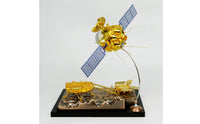 Tianwen-1 Model Detailed Spacecraft Model Metal-Finish Collectible for Collectors, Astronomy Fans, Display Cabinet, Desk, Office