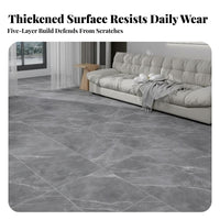 Self Floor Sheet Formaldehyde Self Floor Sheet Waterproof Wood Grain Vinyl Flooring for Homeowners, Living Room, Washroom, Home