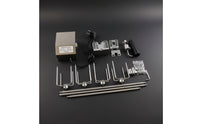 Electric Rotisserie Meat Fork Kit Stainless Steel Rotisserie Grill Kit Heavy Duty for Backyard Grilling, Cookout