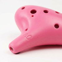 12 Hole Alto Resin Musical Instrument, Easy to Learn Ocarina for Students, Portable Ocarina with Lanyard, Beginner Ocarina for Kids