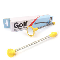 Chip Direction Indicator Alignment Rod Telescopic Golf Club Attachment Face Aimer for Beginners