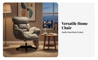 Upholstered rotate Chair Ergonomic Design Upholstered rotate Shell Chair Curved spinerest Easy Assembly for Students, Study Room