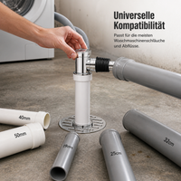 Washing Machine Drain Hose Connector with Anti-Odor and Anti-Backflow Function