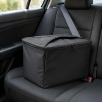 Pet Car Seat Basket Long-Lasting Feline Carrier Bag Foldable for Outdoor