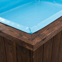 PVC Fish Pond, Foldable Fish Pond, Outdoor Fish Farming Pool, For Koi, Ornamental Fish, 1.5m, Blue