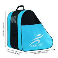 Roller Skate Bag Large Capacity Inline Skate Carrying Bag Breathable Mesh for Kids