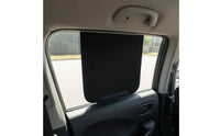 Oxford Cloth RV Window Sunshade Black Car Window Sunshade Textured Vehicle Accessory Rounded Corners