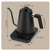 Precision Electric Gooseneck Kettle 1200W Appliance Adjustable for Coffee Lovers