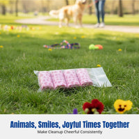 Thickened Dog Waste Bag, Scented, Biodegradable, Cute Pet Waste Bag, Leakproof, HDPE Material