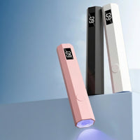 Handheld Nail Curing Lamp Rechargeable Nail Curing Wand Beauty Tool Compact for DIY Manicure Lovers, Home Manicures, Travel