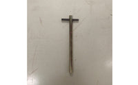 Triangular Elevator Key Metal Elevator Triangle Key Hollow for Maintenance Workers, Emergency Responders