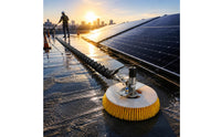 Photovoltaic Panel Cleaner Carbon Fiber Telescopic Photovoltaic Brush Long-Handled
