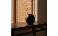 Vase with Handles Sculptural Decorative Vase Vessel for Shelf