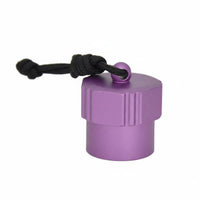 DIN Dust Cap Aluminum Alloy First Stage Dust Plug With Lanyard Diving Gear