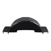 Black 14-Inch Plastic Trailer Fender for Trucks and Agricultural Vehicles