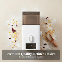 Moisture-Proof Sealed Rice Dispenser Long-Lasting Quantitative Grain Storage Box Space-Saving for Kitchen, Pantry