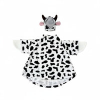 Includes Hat Cow Print Goose Shirt Funny Goose Outfit Cute Design Outdoor Decoration Gift Idea for Farmyard, Yard