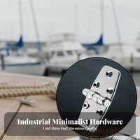 3 Inch Stainless Steel Hinge Stainless Steel Door Hinge Polished Finish for Yacht, Locker
