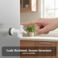 Hot Cold Water Dispenser Spigot Push Type Hot Cold Water Tap Appliance Part Easy Installation Plumbing Fitting Closure Ed Tight