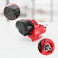 RC Crawler Gearbox Assembly Alloy Metal Gearbox with Steel Gear Set Precision-Built Transmissions for Trail Rigs