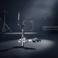 Drum Hardware Clamp Professional Clamp with Rod Heavy-Duty Mounting Bracket for Drummers, Stage, Rehearsal Studio