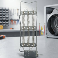 Electric Dryer Heating Component Assembly OEM-Compatible Dryer Heating Component Long-Lasting Coiled for DIYers, Repair Technicians, Appliance Maintenance
