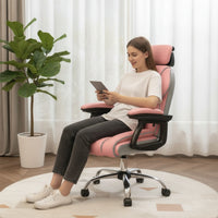 Gaming Chair Ergonomic Swivel Chair with Armrests High-Back for Telecommuters, Students, Home Office, Study, Bedroom