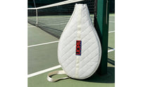 Waterproof Quilted Racket Shoulder Bag Long-Lasting Tennis Racket Bag for Adults