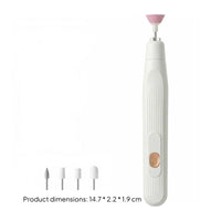 Electric Nail File Rechargeable Electric Manicure Set Battery-Powered