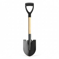 Garden with D-Handle Handheld with Wooden Handle Heavy-Duty Tool for Work