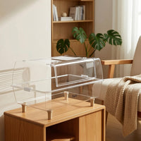 Hamster Cage with Front-Access Ventilated Transparent Pet Enclosure Habitat Easy