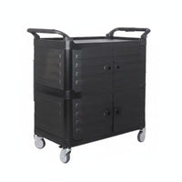 3-Tier Service Trolley Heavy Duty for Hotel Staff