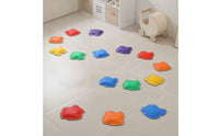 12 Pieces Sensory Stepping Stones Colorful Kids Stepping Stones Stackable