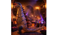 Inflatable Dinosaur Costume Quick to Inflate Inflatable Dinosaur Costume Playful for Halloween, Cosplay Parties