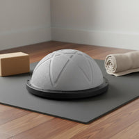 Anti-Rupture Half Ball Balance Coach Non-Slip Balance Training Dome Strengthens Core Stability Dome Stable Base for Children, Home, Gym, Physical Rehabilitation