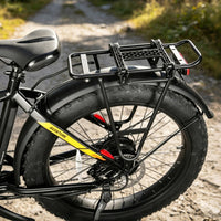Foldable Quick-Release Bracket Rigid Bike Bag Mount Sturdy Bike Rack Adapter Lightweight for Commuters, Commuting