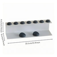 Hair Styling Tool Attachment Stand Two-Tier Hair Styling Tool Storage Stand Slanted Shelf Attachment Rack