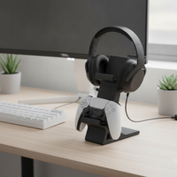 3D Printed Game Controller and Headset Stand for PS4/PS5/Xbox