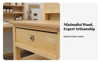 Multi-Functional Multifunctional Wooden Art Easel Versatile Use Adjustable Painting Easel Solid Fir Wood Painting Stool with Drawing Board Stand Hand-Sanded Finish for Professionals, Hobbyists, Beginners, Classroom, Desktop, Home, Indoor