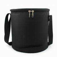 Sports Storage Bag with Shoulder Strap Zippered Cylindrical Gear Bag with Zipper Portable Multifunctional for Athletes, Gym